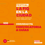 LA FIQ EN LA CIUDAD_convocatoria guías_redes