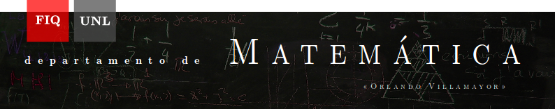 departamento de Matematica