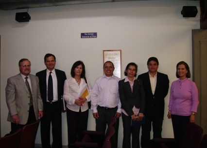 Prof. Apesteguia at University of Antioquia