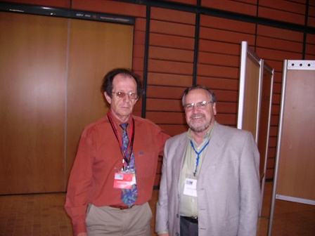 Carlos with the Chairman of 9NGCS, Dr. Claude Mirodatos