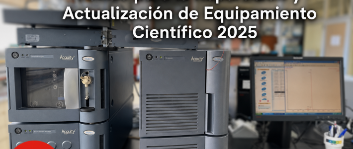 PRINARC vuelve a contar con su sistema UHPLC-MS/MS en pleno funcionamiento